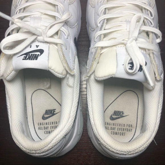 Nike Air Max Excee White Black Grey Running Casual Shoes Sneakers CD4165-100 - Picture 7 of 10